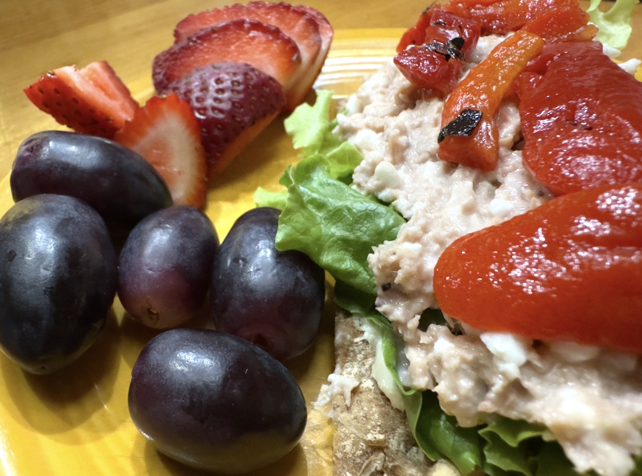 A colorful lunch!